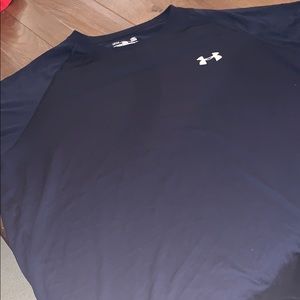 Navy under Armour athletic shirt